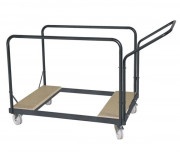 Chariot pour tables rondes - Capacité 5 à 15 tables