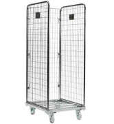 Chariot Roll 3 côtés Petites mailles 500 Kg