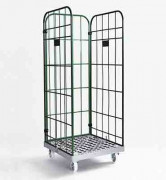Chariot Roll conteneur 3 côtés 500 Kg