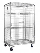 Chariot Roll Electrozingué Grand volume 500 Kg