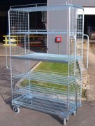 Chariot roll grillagé mise en rayon