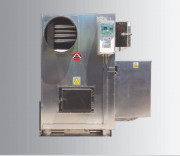 Chauffage à air pulsé à bois