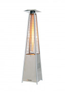 Chauffage gaz inox pour terrasse - Pyramide MASTER LOUXOR - Propane - 5 kW