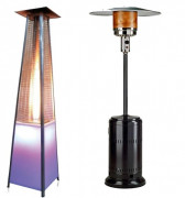 Chauffages radiants mobiles à gaz