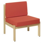 Chauffeuse PARYS 1 et 2 places – L.615 mm ou L.1220 mm - Piétement en hêtre massif