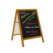 Chevalet ardoise pour restaurant 80 x 60 cm
