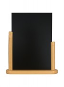 Chevalet de table bois - Format : A6, A5 ou A4 - Dimensions : 10 x 15 cm