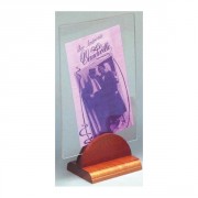 Chevalet de table plexiglas