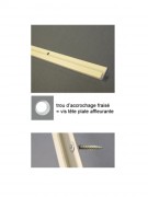 Cimaise en aluminium