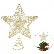 Cimier de sapin de Noël étoiles - Taille: 20 cm
