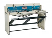 Cisaille guillotine manuelle - L. de coupe 1321 mm - Capacité 1.6 mm