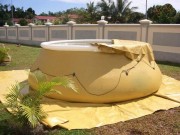 Citerne souple ouverte