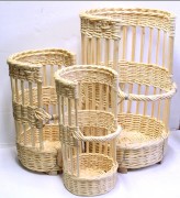 Claie pain ronde en osier