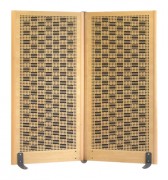 Claustra acoustique – Dim.80 x 160 cm ou 120 x 160 cm - Panneau particule recouvert d’une peau MDF
