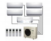 Climatiseur cinq split