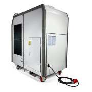 Climatiseur et chauffage temporaire mobile Rex Nordic HP-60 - Couverture: 1200 m3 - Débit d'air: 2470 m3/h