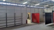 Cloison tôlée autoportante