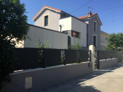 Clôture en aluminium