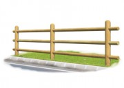 Clôture pin du nord