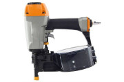 Cloueur pneumatique rouleau - Pointes de 25 à 60 mm - Capacité jusqu'à 325 clous - Avec bande plastique 0°