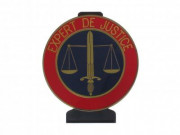 Cocarde de luxe expert judiciaire