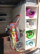 Coffre à bouteilles pour utilitaires