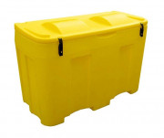 Coffre de rangement plastique jaune 400 L