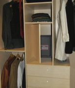 Coffre-fort cache vertical