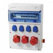 Coffret électrique monophasé et triphasé