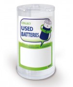 Collecteur de piles 3 et 6 litres