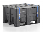 Caisse palette ADR et UN pour batteries 610 L 1200 x 1000 mm