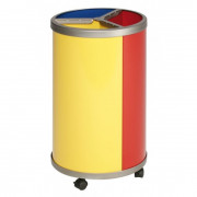 Collecteur tri sélectif sans toit