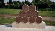 Columbarium nid d'abeille