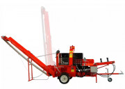 Combiné scie et fendeur de bûches pour bois de chauffage 480 mm - Pression : 20 T - Capacité : 5 à 7 m³ /heure
