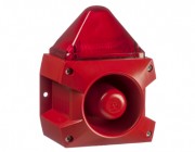 Combiné sirène 107 dB feu flash 5J