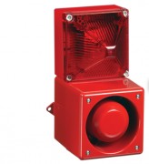 Combiné sirène 114dB feu flash 13J