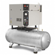Compresseur d'air à piston silencieux - 500 L - 770 l/min - 10 bar
