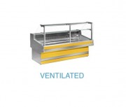 Comptoir vitrine réfrigérée ventilé sans réserve