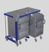 Conception et fabrication de structures mécano-assemblées sur mesure - Chariots, postes de travail, convoyeurs, Flowracks