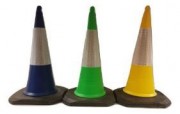 Cone de signalisation classe 2 - 100/75 cm