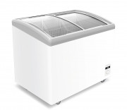 Conservateur à glaces coulissant vitré incliné – capacité : 4 ou 5 paniers  – 280 L à 420 L – 253 W– réfrigération statique -10°C / -30°C