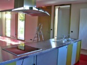 Construction de cuisine prefabriqué