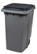Conteneur à déchets roulant en PEHD - Contenance 360 L