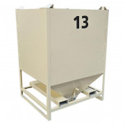 Conteneur autovideur - Volume : 1950 L - Charge maxi : 2000 kg