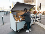 Conteneur pour livraison de colis à vélo - Chargement : 160 kg - Volume : 1,18 m3