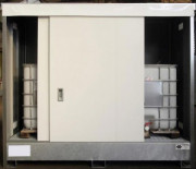 Conteneur DEE avec rétention 1000 L