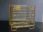 Conteneur en fil acier empilable