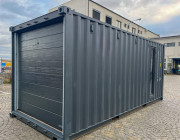 Conteneur maritime 20' avec portes sectionnelles