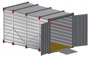 Conteneur de stockage 3 m
