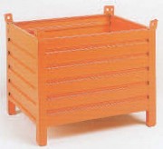 Conteneur tôlé en acier